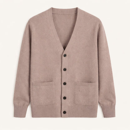 Men's Cashmere Cardigan - Vonnera