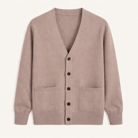 Men's Cashmere Cardigan - Vonnera