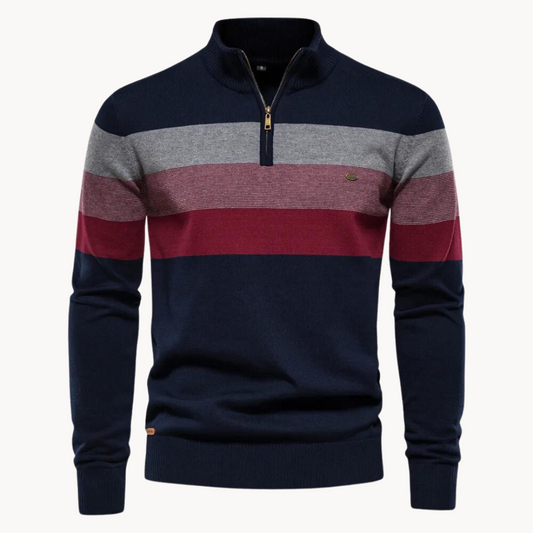 Women's Half-Zip Sweater Comfortable Fit - Vonnera
