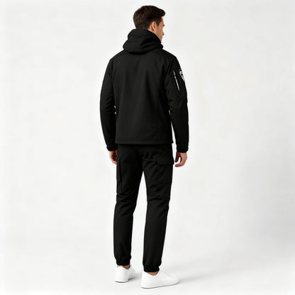 Men's 2-Piece Suit Multi Pocket Jacket And Pants