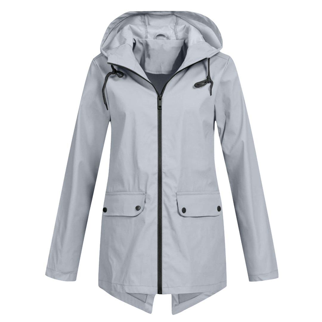 Women's Waterproof Windbreaker Jacket Lightweight Hooded