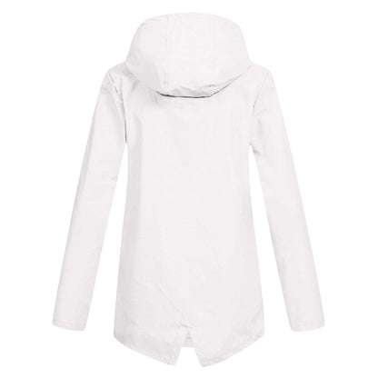 Women's Waterproof Windbreaker Jacket Lightweight Hooded