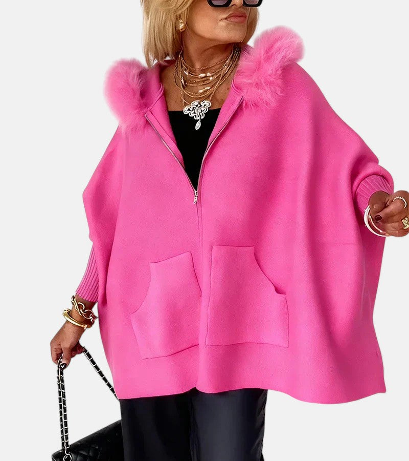 Women's Casual Hooded Coat - Vonnera