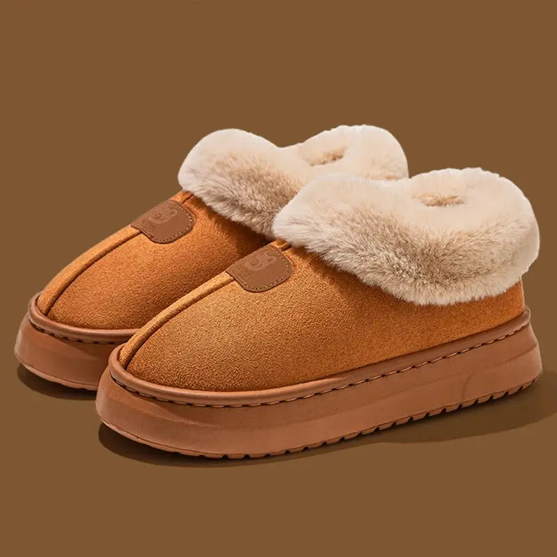 Women's Faux Fur Platform Snow Boots - Vonnera