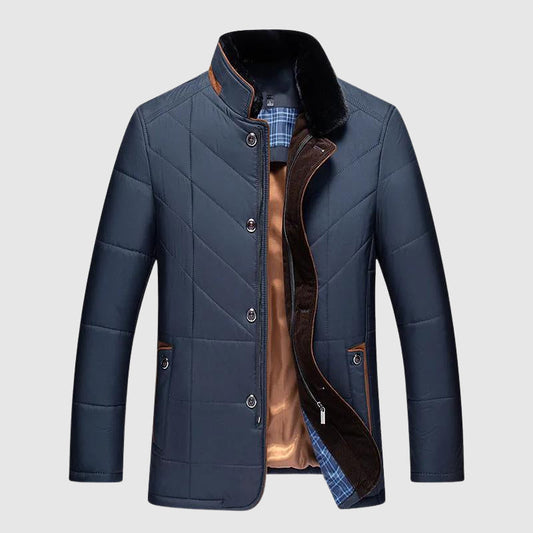 Men's Comfort Jacket Timeless Design Cozy Outerwear - Vonnera