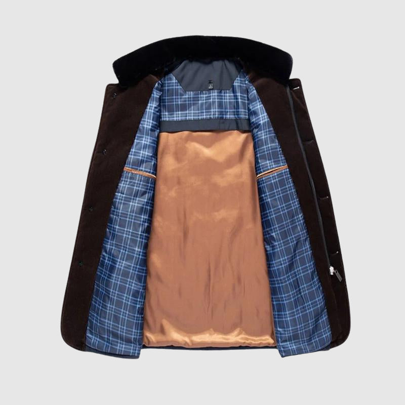 Men's Comfort Jacket Timeless Design Cozy Outerwear