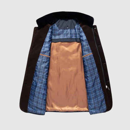 Men's Comfort Jacket Timeless Design Cozy Outerwear