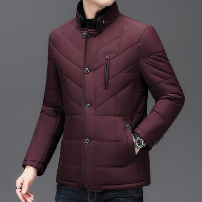 Men's Comfort Jacket Timeless Design Cozy Outerwear