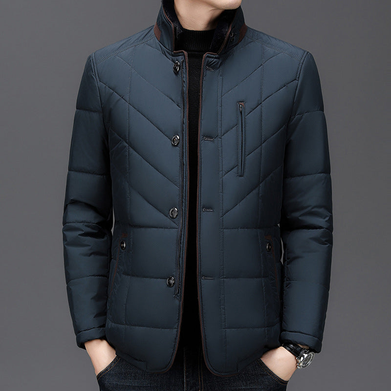 Men's Comfort Jacket Timeless Design Cozy Outerwear