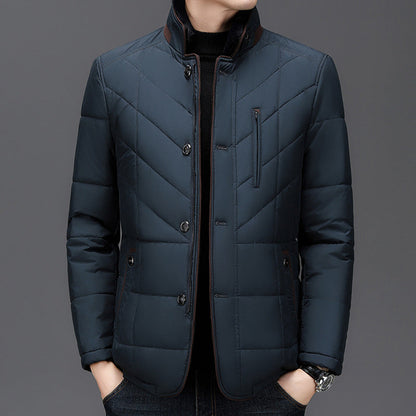 Men's Comfort Jacket Timeless Design Cozy Outerwear