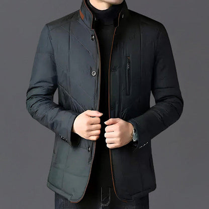 Men's Comfort Jacket Timeless Design Cozy Outerwear