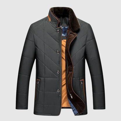 Men's Comfort Jacket Timeless Design Cozy Outerwear