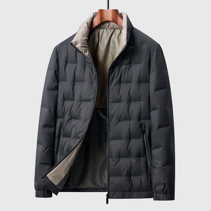 Men's Down Jacket Ultra Warm Waterproof Black
