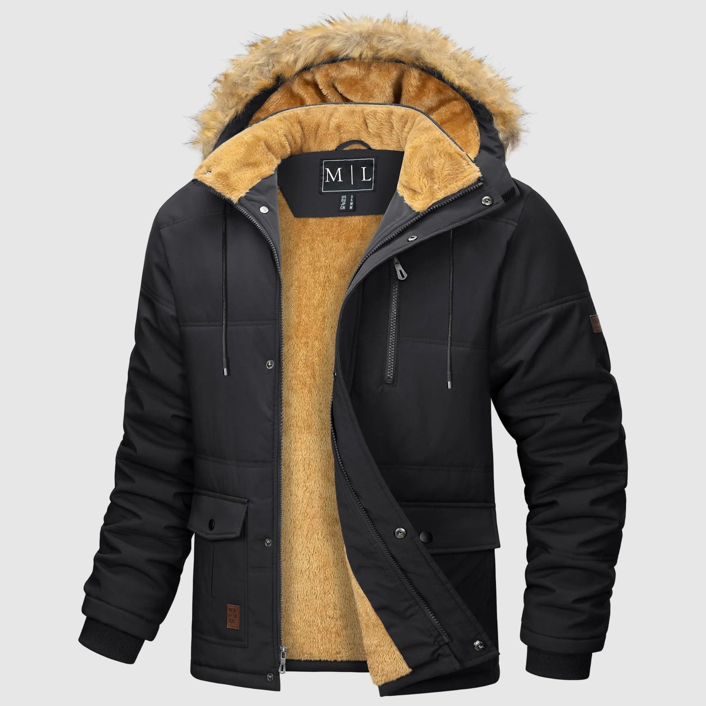 Men's Fleece Jacket Lightweight Warm - Vonnera