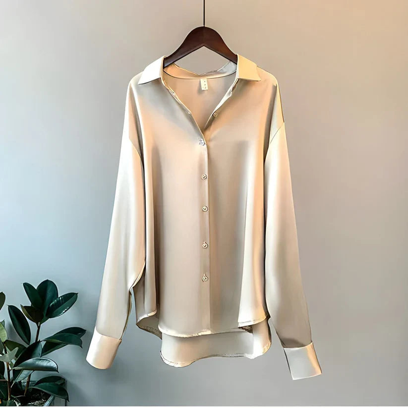 Women's Silk Blouse Comfortable - Vonnera