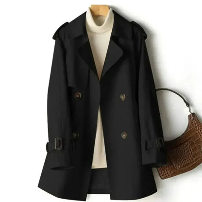 Women's Double-Breasted Trench Coat Classic