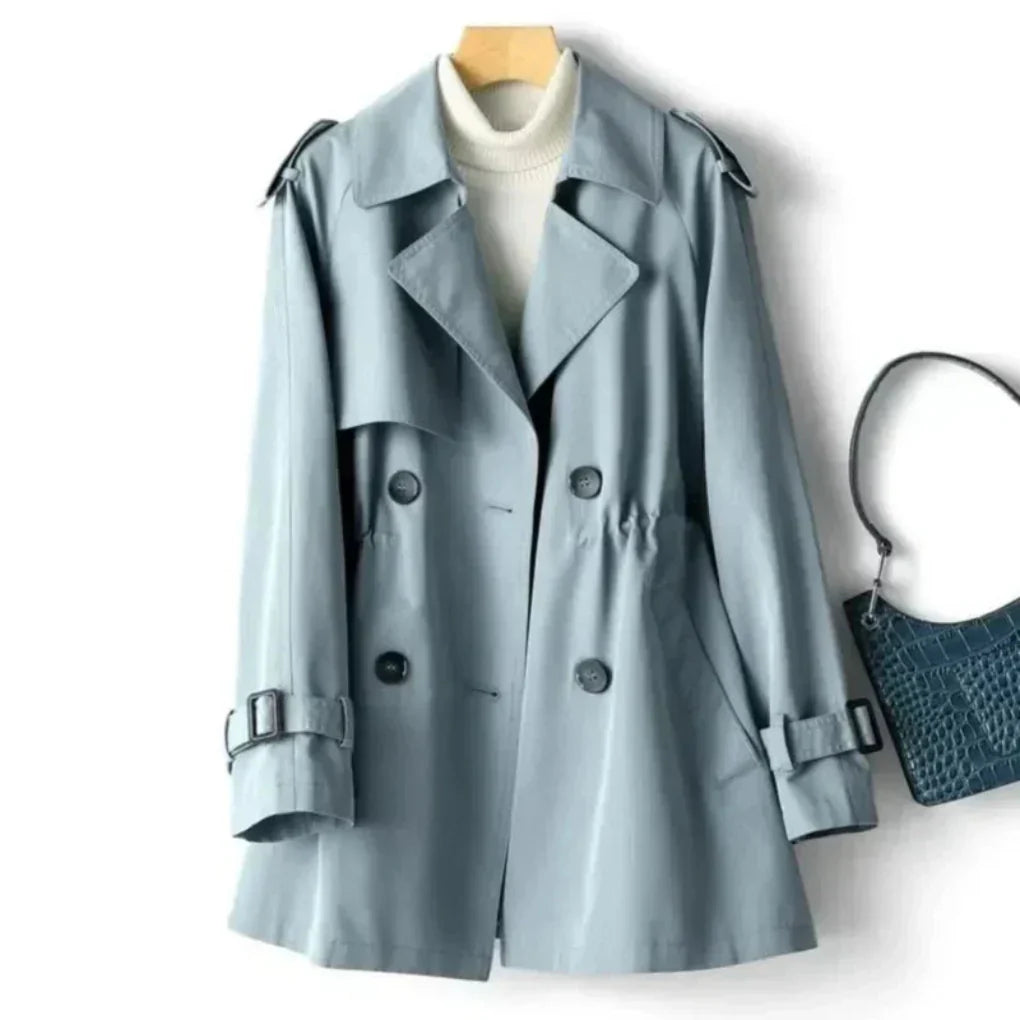 Women's Double-Breasted Trench Coat Classic