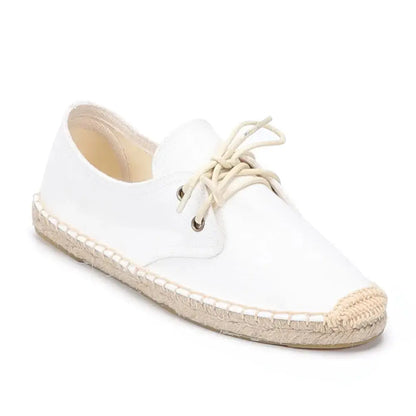 Women's Flat Espadrille Shoes Comfortable Canvas - Vonnera
