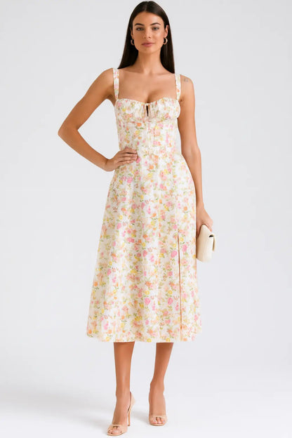 Women's Floral Maxi Dress Comfortable - Vonnera