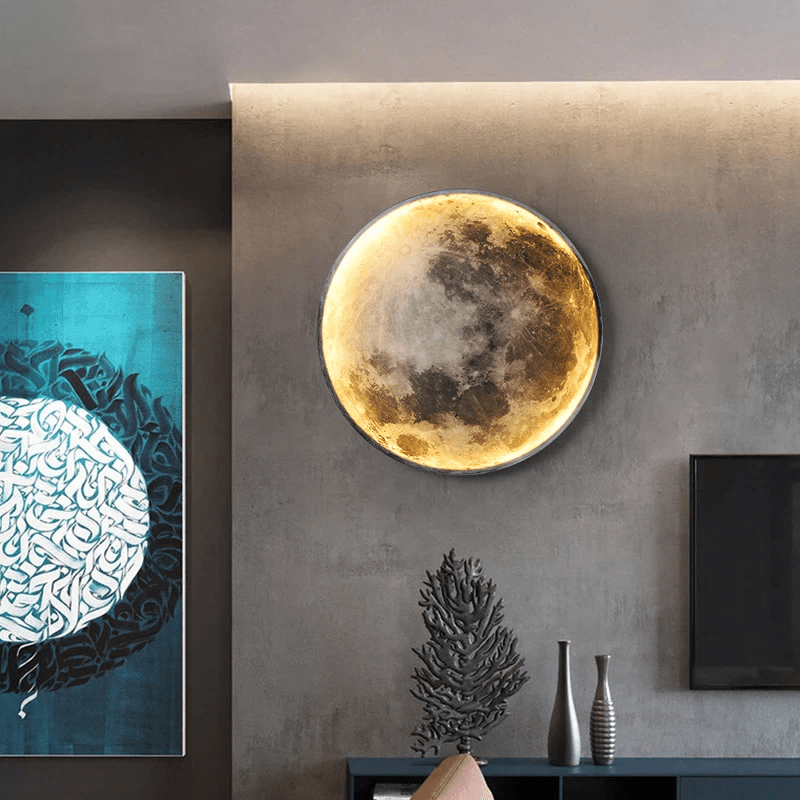 Moon Table Lamp Soft Glow Ambient Lighting