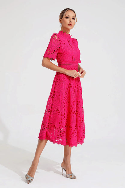 Aviana Women's Lace Midi Dress
