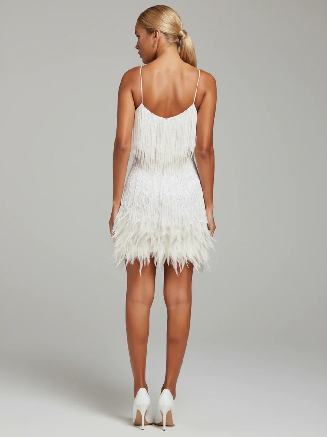 Women's Fringe Mini Cocktail Dress