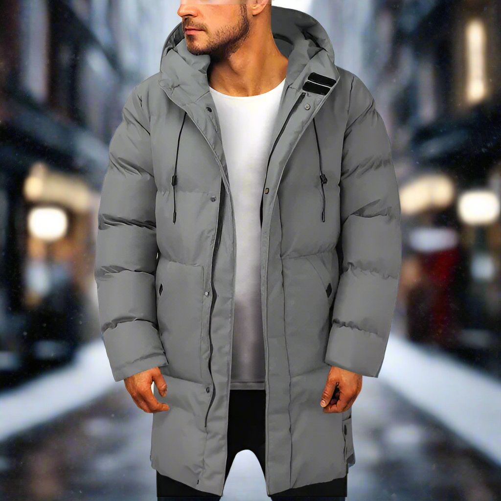 Men's Long Winter Coat Warm Comfortable - Vonnera