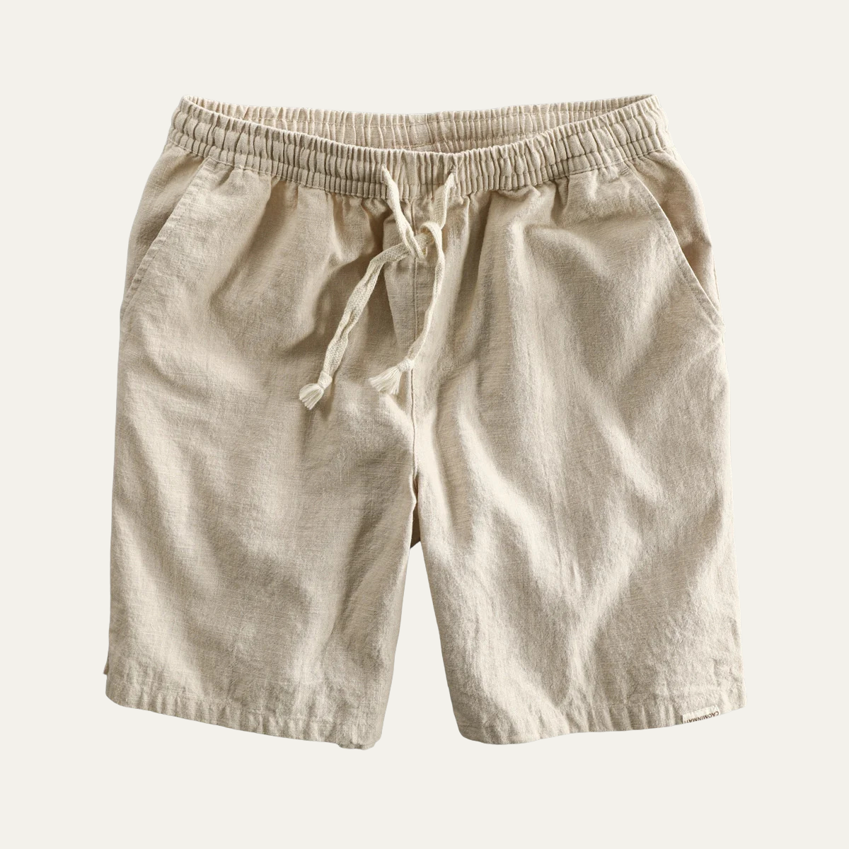 Men's Slim Fit Drawstring Beach Shorts