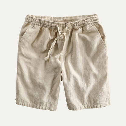 Men's Slim Fit Drawstring Beach Shorts