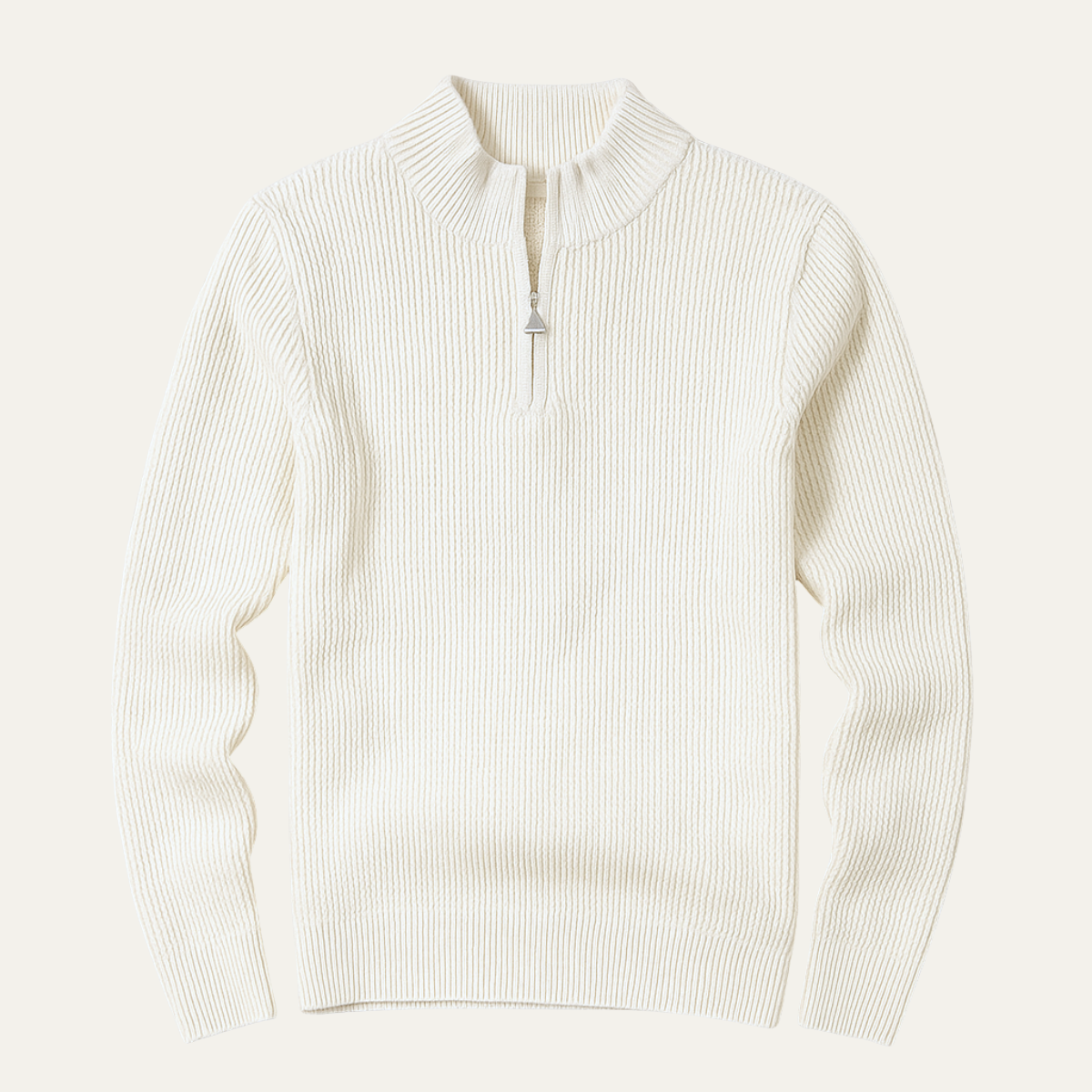 Men's Knitted Half Zip Winter Sweater - Vonnera