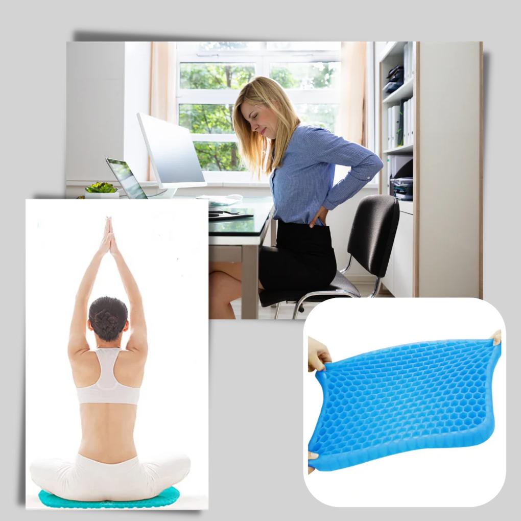 Gel Seat Cushion Enhanced Pressure Relief - Vonnera