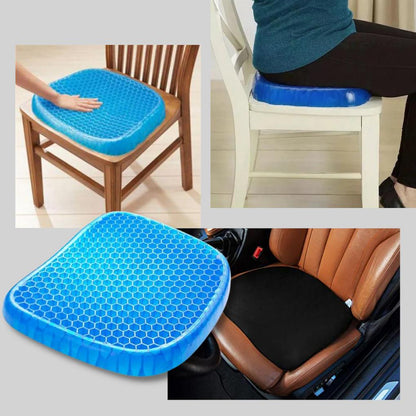 Gel Seat Cushion Enhanced Pressure Distribution