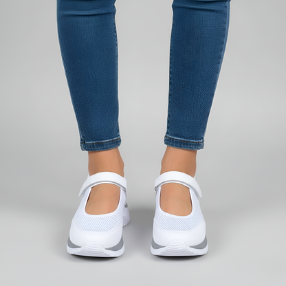 Women's Lightweight Breathable Sneakers Mesh Mary Jane Casual Shoes - Vonnera