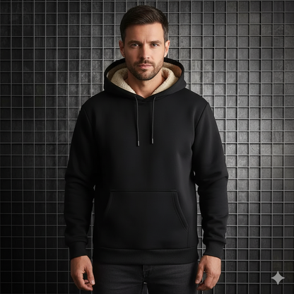Men's Cashmere Hoodie Oversized Fleece - Vonnera