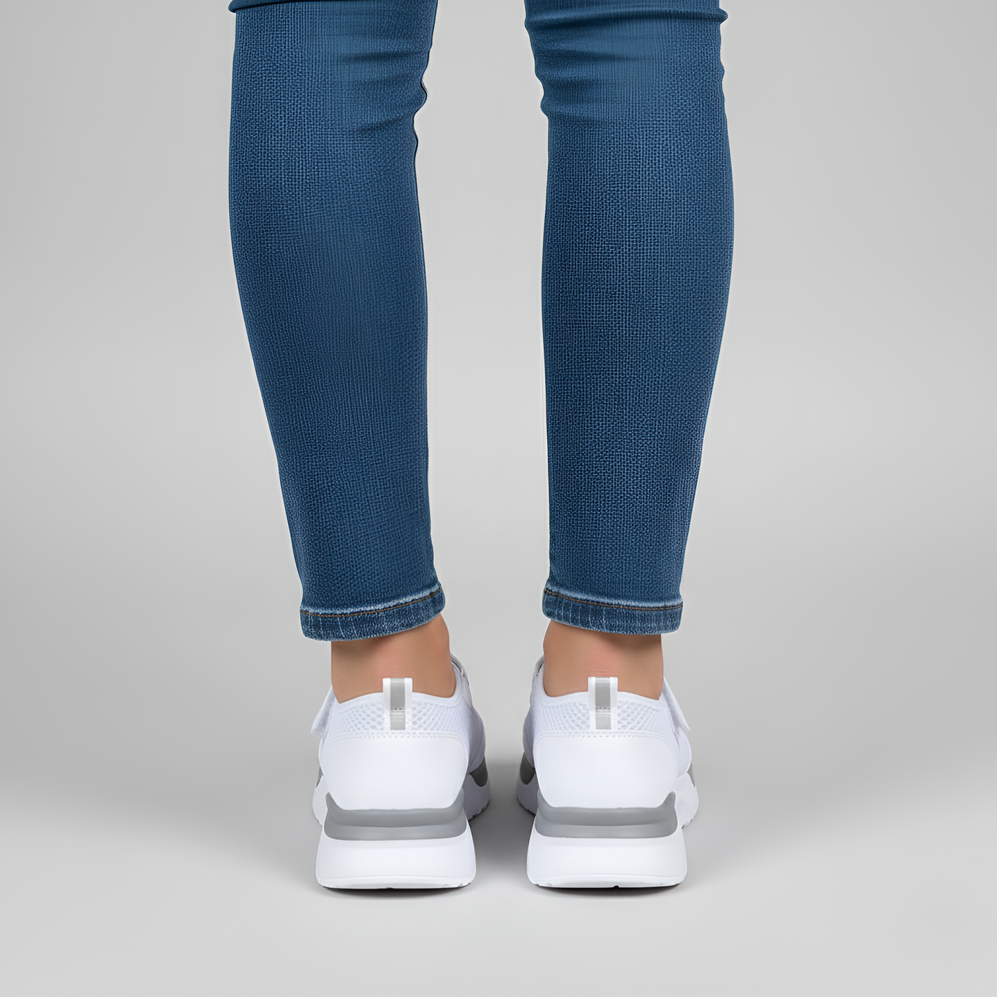 Women's Lightweight Breathable Sneakers Mesh Mary Jane Casual Shoes