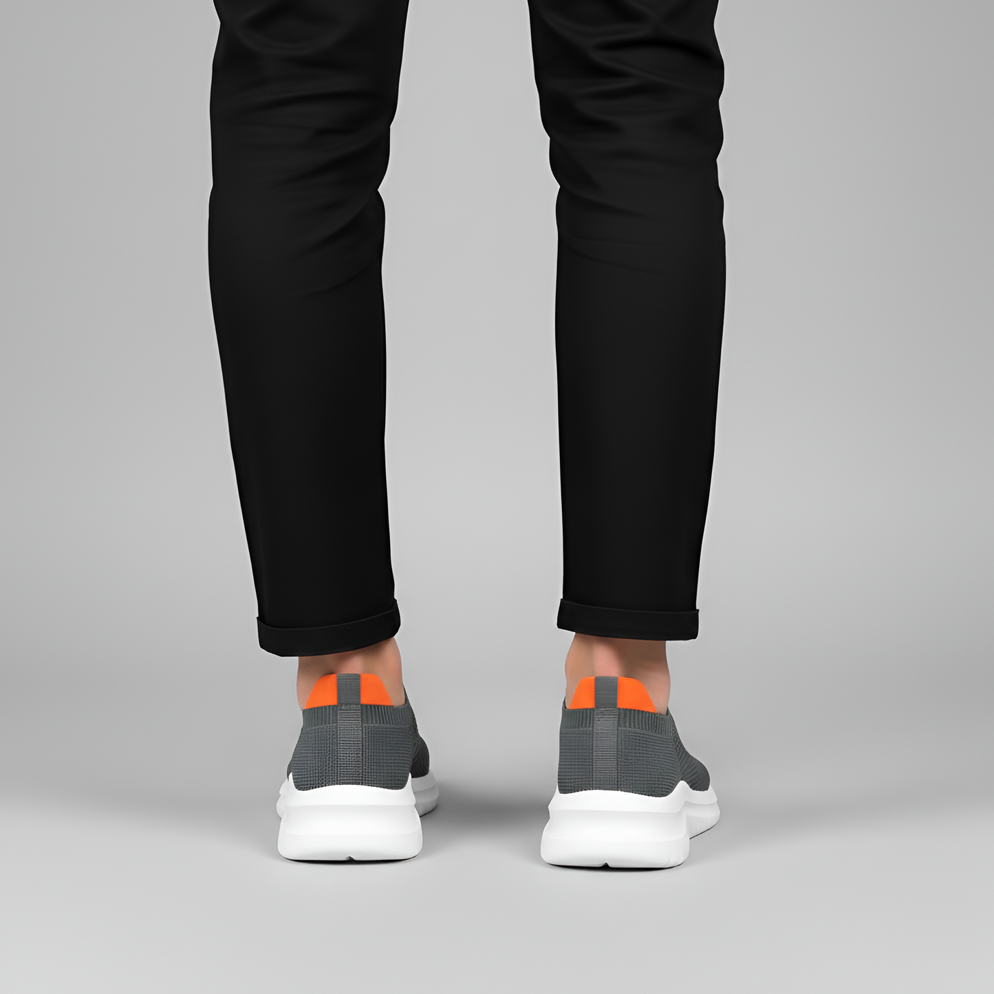 Men's Knit Sneakers Lightweight Walking Shoes