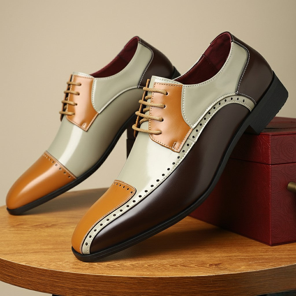 Men's Colorblock Oxford Shoes - Vonnera