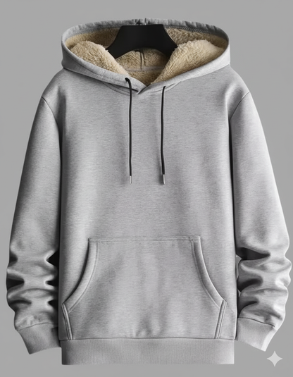 Men's Cashmere Hoodie Oversized Fleece