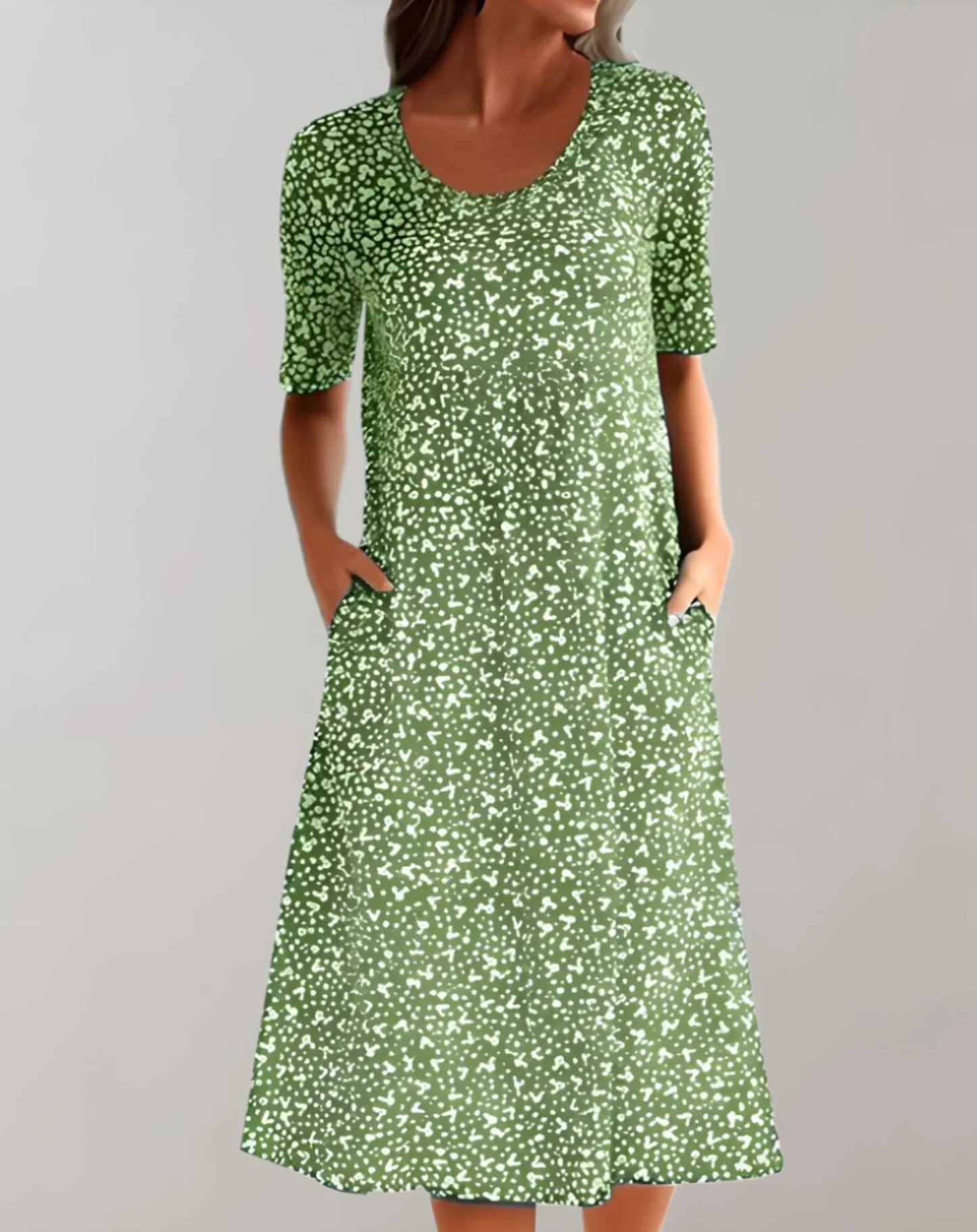 Women's V Neck Casual Sundress Lightweight - Vonnera