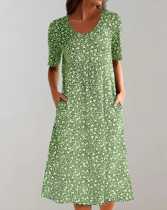 Women's V Neck Casual Dress Lightweight - Vonnera