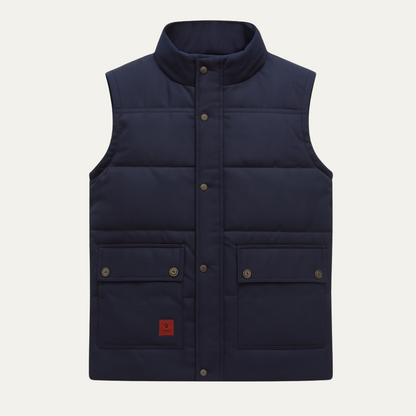 Men's Fleece Lined Winter Vest - Vonnera