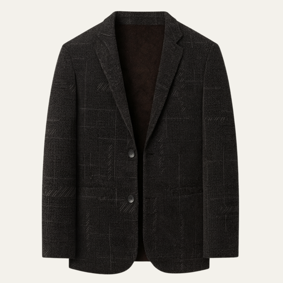 Men's Slim Fit Checked Work Jacket - Vonnera