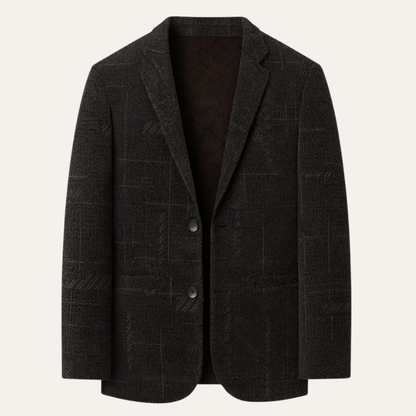 Men's Slim Fit Checked Work Jacket - Vonnera