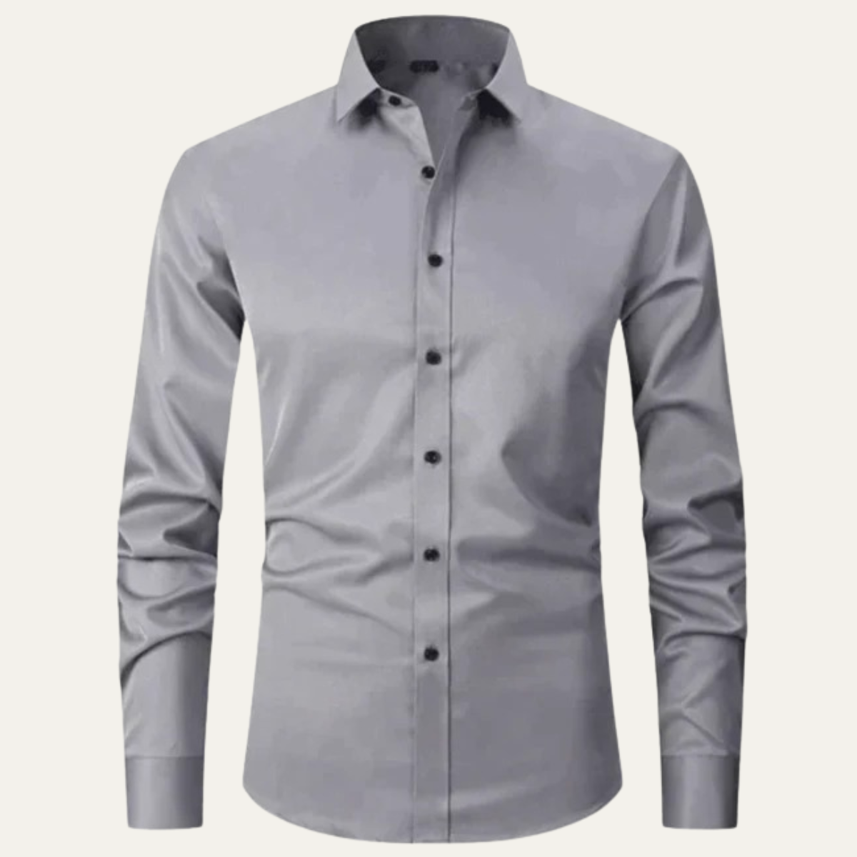 Men's Classic Formal Dress Shirt Cotton Button Up White