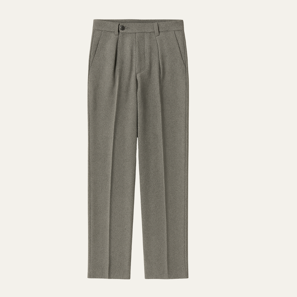 Men's Tailored Pleated Pants High Waist - Vonnera