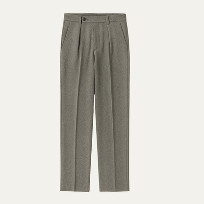 Men's Tailored Pleated Pants High Waist - Vonnera