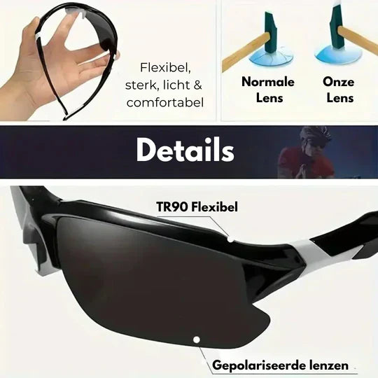 Polarized Sports Sunglasses For Optimal Clarity - Vonnera