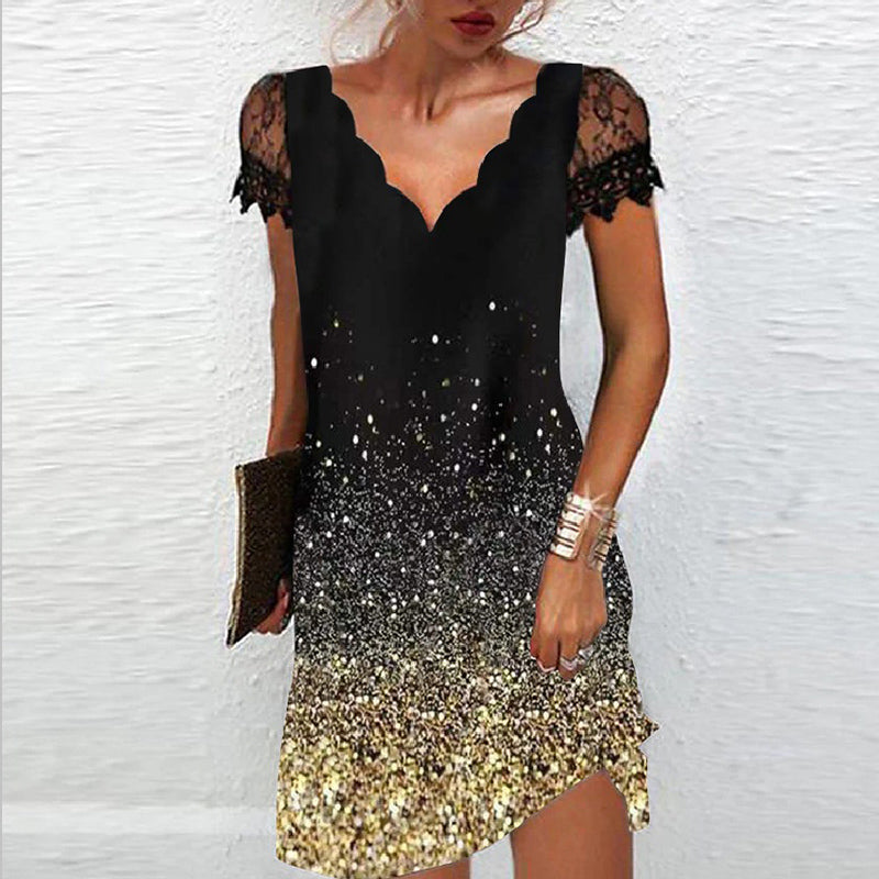 Women's Glamorous Party Dress - Vonnera