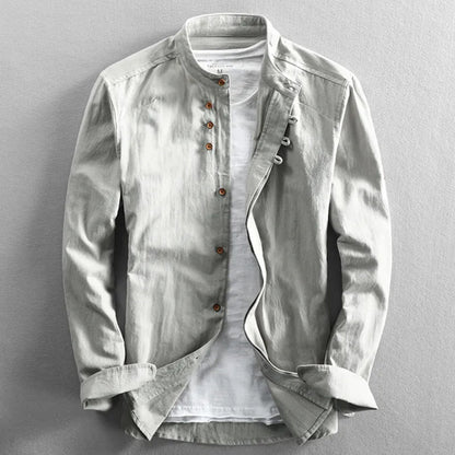 Men's Casual Dress Shirt Cotton