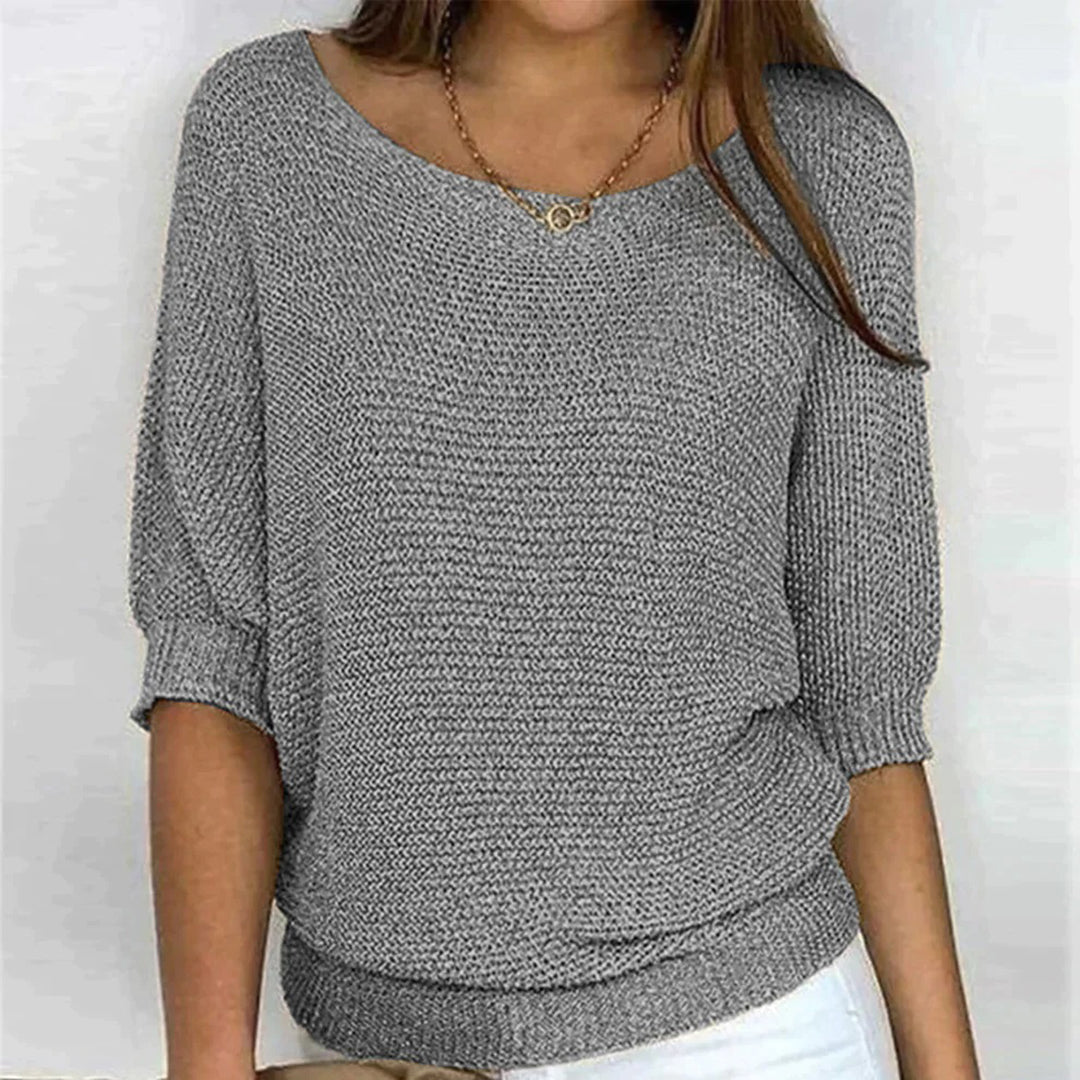 Women's Oversized Sweater Cozy Soft Casual Beige